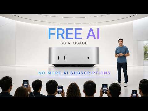 AppleがAIサブスク終焉を示唆？Mac Mini M5で変わる企業AI戦略