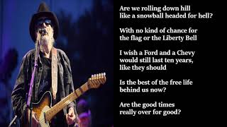 Merle Haggard - Are The Good Times Really Over LYRICS
