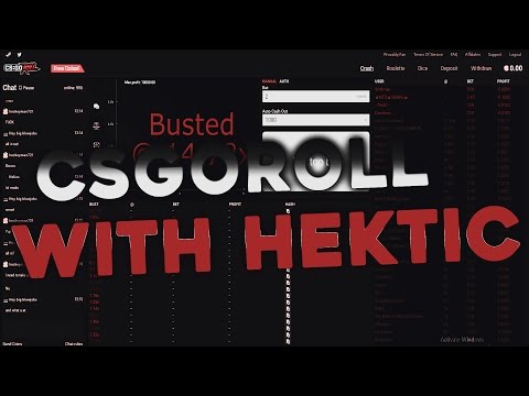 BETTING ON CSGOROLL WITH HEKTIC!