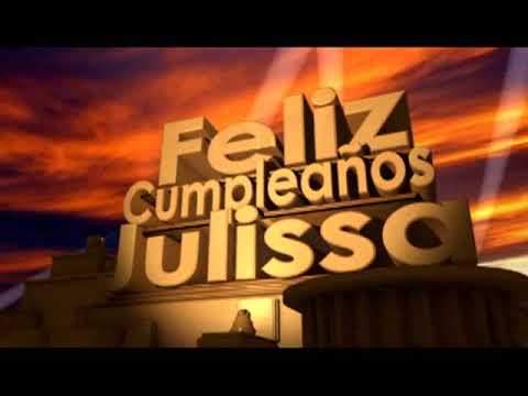 feliz cumpleaños Julissa