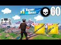60 Elimination Solo Vs Squads Gameplay Wins (NEW Fortnite Chapter 5 PS4 Controller)