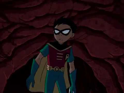 Robin finds child Raven in hell