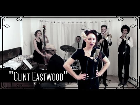 Clint Eastwood (Gorillaz) - 1940s/James Bond Cover by Robyn Adele Anderson