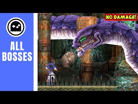 Castlevania The Dracula X Chronicles (PSP) - All Bosses - (No Damage)