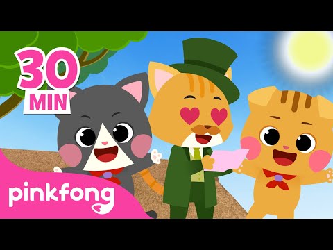 Estaba el Señor Don Gato y más videos para niños | Especial de Gato | +Recopilación | Pinkfong
