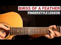 Birds Of A Feather Billie Eilish Fingerstyle Tutorial Guitar Lesson