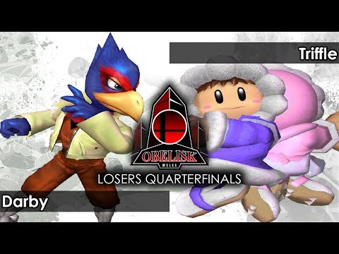 Melee: Darby (Falco) V HOF | Triffle (Ice Climbers) - Obelisk 60 Tournament SSBM