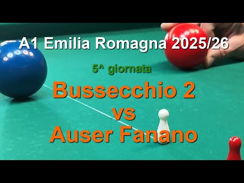 A/1 2025/26 EMILIA ROMAGNA 5a GIORNATA - BUSSECCHIO 2 vs AUSER FANANO