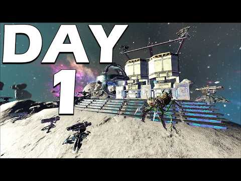 The Best SOLO Start! We Claimed An Insane Asteroid Base Day 1 | Ark PvP