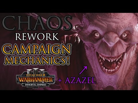 Chaos CAMPAIGN Mechanics Rework + New CHAMPION! - Warhammer 3
