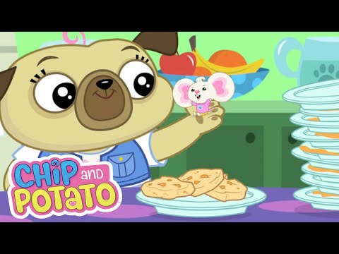 Back to School Chip // Chip's Big Bike Ride | Chip and Potato - WildBrain | Kid Movies