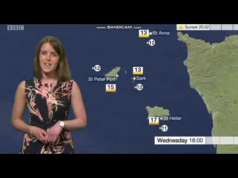 Alex Osbourne BBC South West news weather April 17th 2019 - 60 fps
