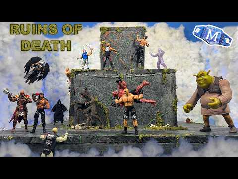 WWE Ruins Of Death Action Figure Match MFG Vs Mutants