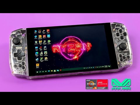 FINALLY! A RYZEN Powered Handheld Gaming PC - AYA NEO First Look!