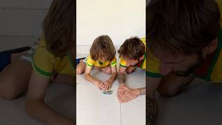 DAVI APRENDENDO BATER BAFO 😮 #tiarutedavi
