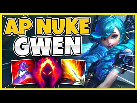 I BUILT FULL AP ON GWEN AND ONE-SHOT EVERYTHING! (NEW CHAMPION GAMEPLAY) - League of Legends