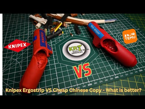 KNIPEX ERGOSTRIP compared to a Cheap Chinese COPY.  Are Cheap tools worth buying???