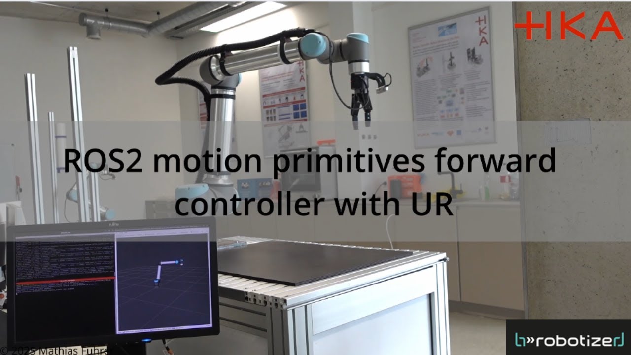 ROS2 Motion Primitives Forward Controller with UR