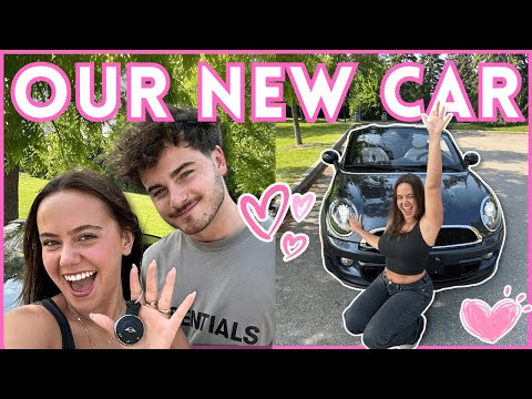 I BOUGHT A NEW CAR WITH MY BOYFRIEND (mini cooper reveal)