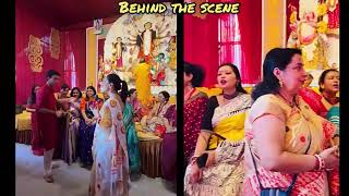 Aditi Sawant visited our Durgapuja Mandap 2025