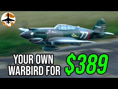 One of the Greatest World War II Warbirds - FMS P-40B Warhawk 1400mm