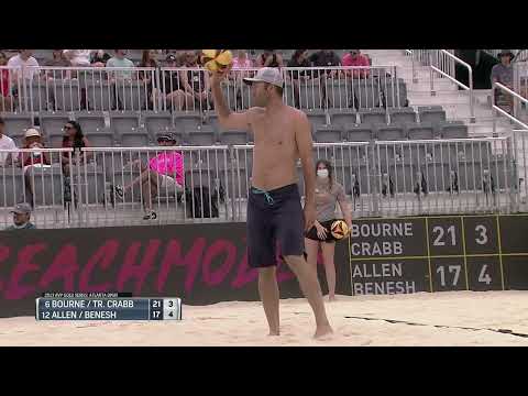 Allen Gets The Over-On-One On Bourne & Crabb | AVP Gold Series Atlanta Open