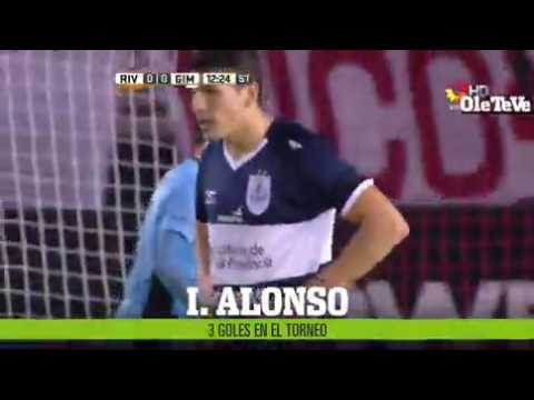 Gol de Alonso a Gimnasia.
