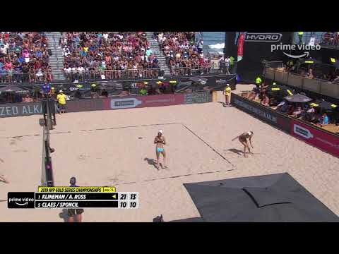 Incredible Rally- April Ross, Alix Klineman, Kelly Claes, & Sarah Sponcil | AVP 2019