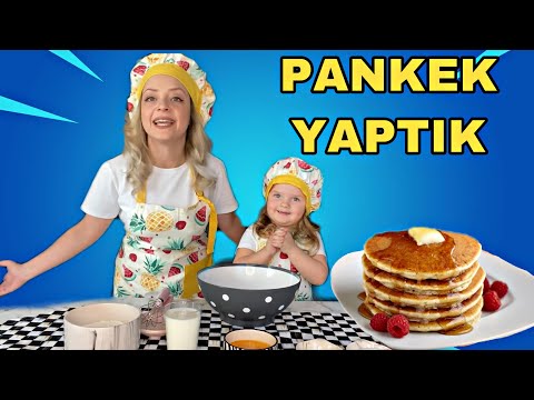 WE MADE PANCAKES WITH ADA | Ada fell asleep :)