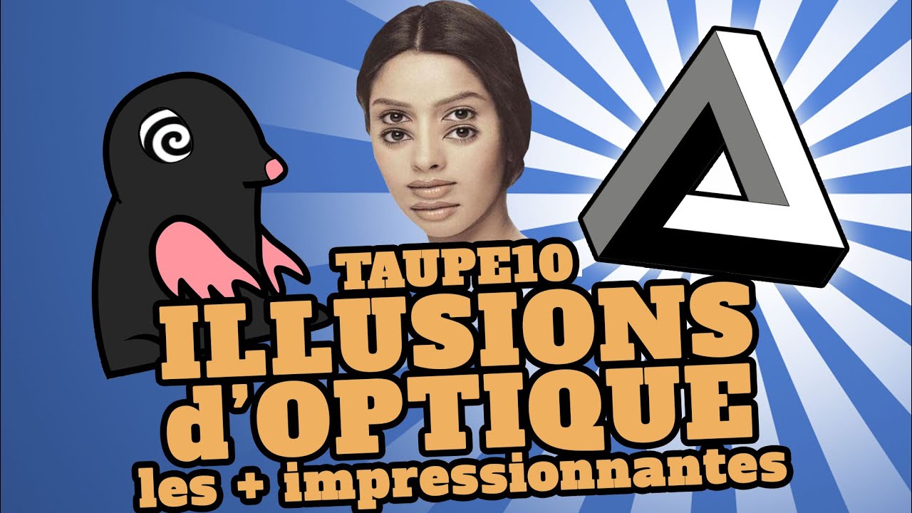 TOP 10 des ILLUSIONS D'OPTIQUE les plus impressionnantes