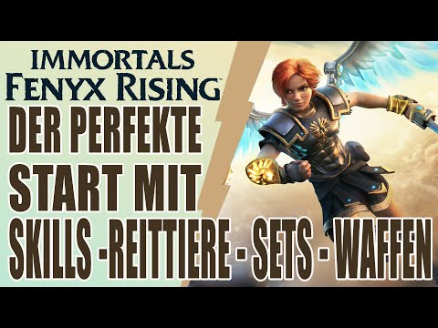 Immortals Fenyx Rising - Guide The BEST to START WITH - Sets - Weapons - Mounts - Skills