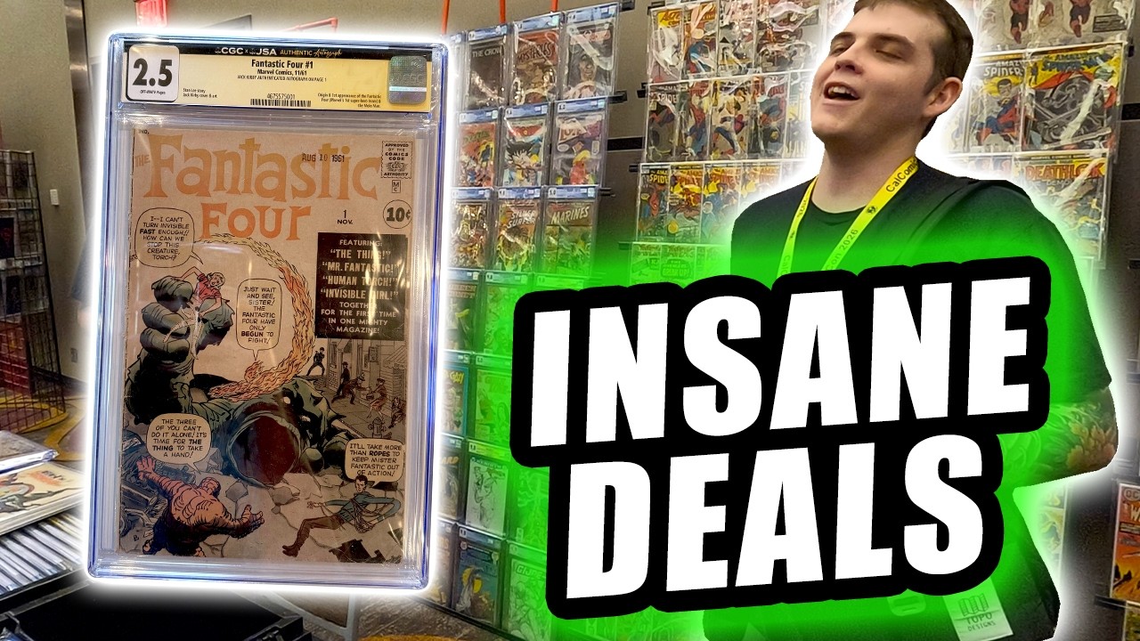 $15,000+ of Negotiations at Comic Con - Cal Comic Con 2026