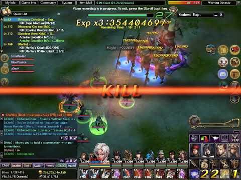 Testing Main Bow OP Chaos Wind Magic