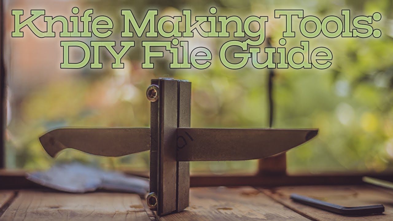 Knife Making Tools: DIY Carbide File Guide