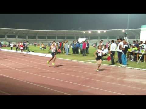 100 meter final(under-14 girls)