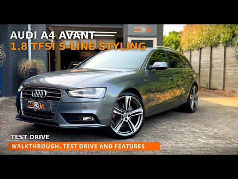 Audi A4 Avant 1.8 TFSI S-Line styling B8 2013, walkthrough and test drive