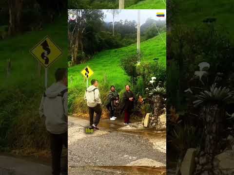 La morenita y el acueducto símbolos de Guican de la sierra boyaca Colombia