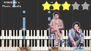 찬열 (CHANYEOL) X 세훈 (SEHUN) - We Young  《MINIBINI EASY PIANO ♪》 ★★★☆☆