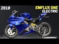 NEW 2018 Emflux One Electric Superbike - With Lithium Ion 9.7 kWh High Power Cells (Auto Expo 2018)