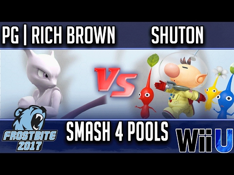 Frostbite 2017 SMASH 4 POOLS - PG | Rich Brown (Mewtwo) vs Shuton (Olimar)