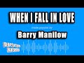 Barry Manilow - When I Fall In Love (Karaoke Version)