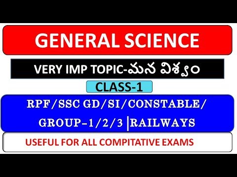 GENERAL SCIENCE|SOLAR SYSTEM in telugu GENERAL SCIENCE FOR ntpc/rrc/SI/CONSTABLE/VRO/JPO/ALL EXAMS Video