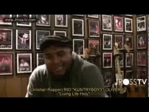James Ross @ (Christian Rapper) Rio "Kuntryboyy" Oliver - New CD - "Work Of Art" - www.Jross-tv.com