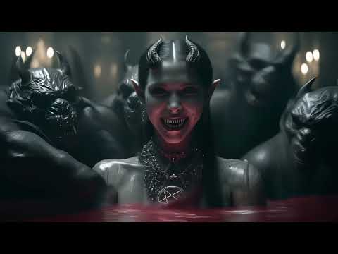 🎶💀 QUEEN OF DARKNESS 💀🎶 Mirror of the Abyss Remix 💀 4K Dark Fantasy Metal Music Video