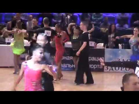 Ярослав Третьяков и Паула Ким "Кубок Русских Царей" самба  2016 г