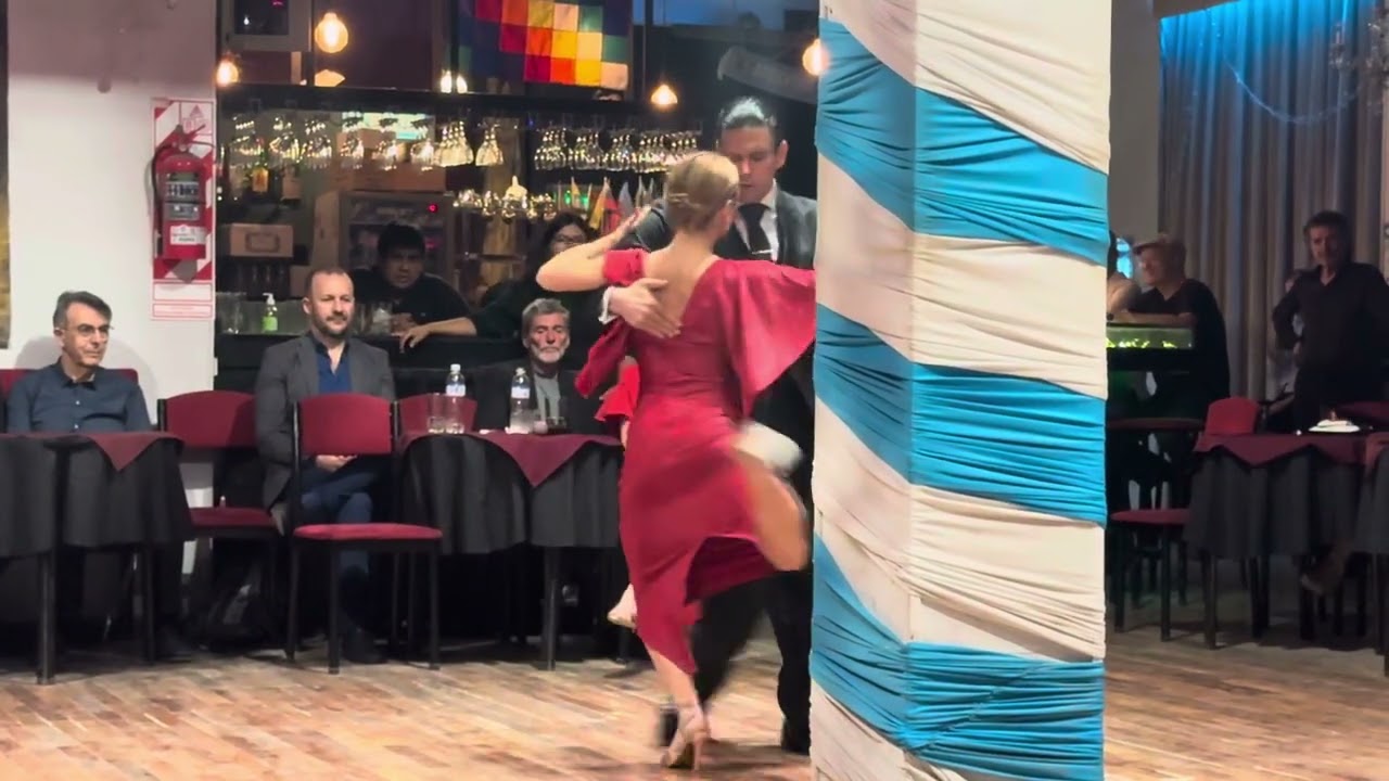 Video thumbnail for Matteo Antonietti & Ravena Abdyli. Bahía Blanca. Tango performance. Buenos Aires. January 5, 2025