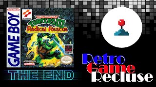 Teenage Mutant Ninja Turtles III Radical Rescue (1993) Nintendo Gameboy Konami ending [Retro Gaming]