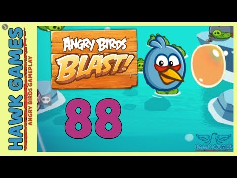 Angry Birds Blast 💥 Level 88 Hard - 3 Stars Walkthrough, No Boosters