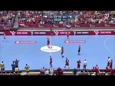 HISTORIJSKI GOL KARAČIĆA - Češka 23:24 BiH (16.06.2019.)
