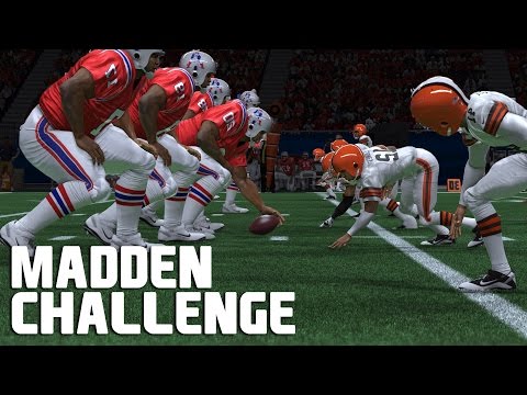 Giant Players VS Tiny Players - Madden NFL Challenge